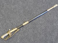 Lot 364A - An early 20th century naval officers sword