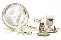 Lot 302 - A silver sauceboat