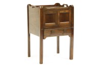 Lot 547A - A mahogany bedside table