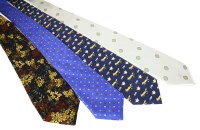 Lot 1448 - Four assorted gentlemen's silk ties