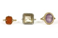 Lot 2 - Three assorted rings