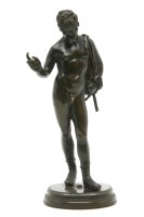 Lot 157 - A bronze figure
