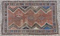 Lot 638 - A large hand knotted Kelm carpet