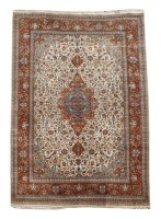 Lot 482 - A large Persian carpet