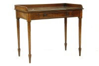 Lot 544 - A 19th century mahogany side table