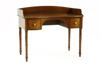 Lot 657 - A 19th century mahogany desk