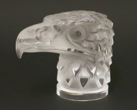 Lot 269 - A Lalique 'Tête d'Aigle' eagle head car mascot