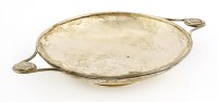 Lot 119 - A silver dish