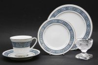 Lot 276 - A Noritake blue and white porcelain tea and dinner service