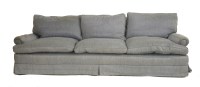 Lot 580 - A modern three-seat settee