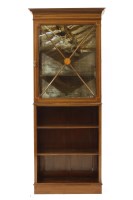 Lot 536 - A mahogany inlaid display cabinet