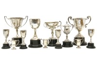 Lot 85 - A collection of silver golfing trophies