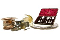 Lot 308 - A collection of cased flatware