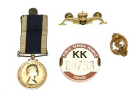 Lot 74 - A Queen Elizabeth long service medal