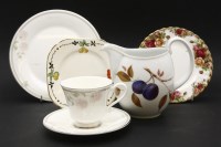 Lot 278 - A quantity of Royal Doulton 'Twilight Rose' tea and dinnerware