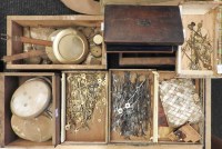 Lot 215 - Clock parts and spares