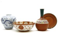 Lot 303 - A late 19th Century kutani bowl