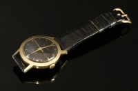 Lot 449 - A 9ct gold Smith's Imperial mechanical strap watch