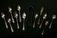 Lot 80 - A collection of silver items