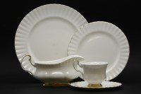 Lot 191 - A comprehensive Royal Albert blanc de chine porcelain dinner service