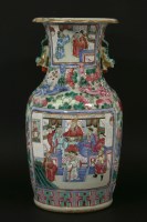 Lot 164 - A 19th century Chinese Canton enamel vase
