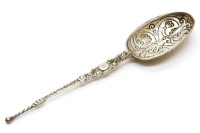 Lot 116A - A silver spoon