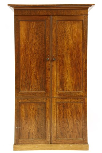 Lot 433 - A Victorian mahogany hall robe