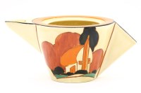 Lot 124 - A Clarice Cliff Fortescue teapot