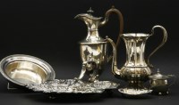 Lot 192 - Various items of silver plate