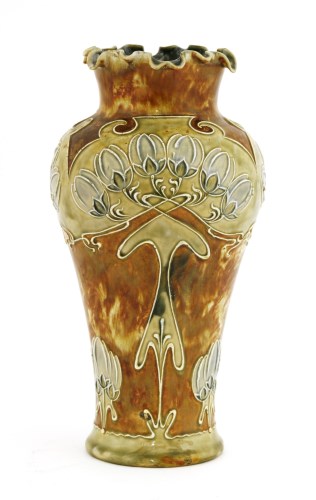 Lot 42 - A Royal Doulton stoneware vase