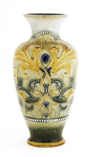 Lot 43 - A Doulton Lambeth stoneware vase