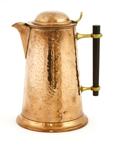 Lot 56 - A copper jug