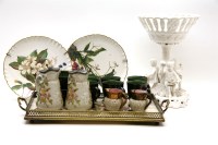 Lot 352 - An early 19th century Crown Derby blanc de chine comport