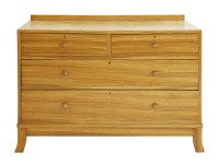 Lot 332 - An Art Deco walnut chest