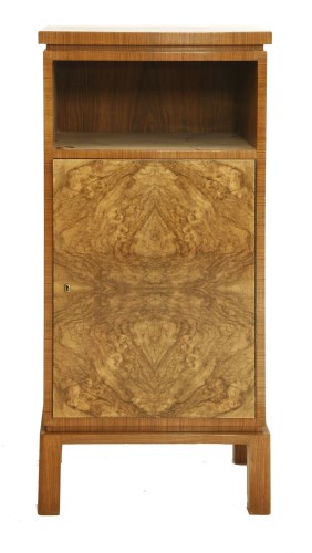 Lot 271 - An Art Deco walnut cabinet