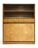 Lot 363 - An Art Deco rosewood and burr walnut cabinet
