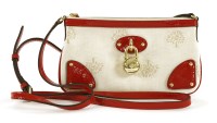 Lot 1161 - A Mulberry cream 'Tamara' cross-body handbag