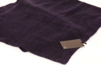 Lot 1441 - A Mulberry wide purple mohair scarf