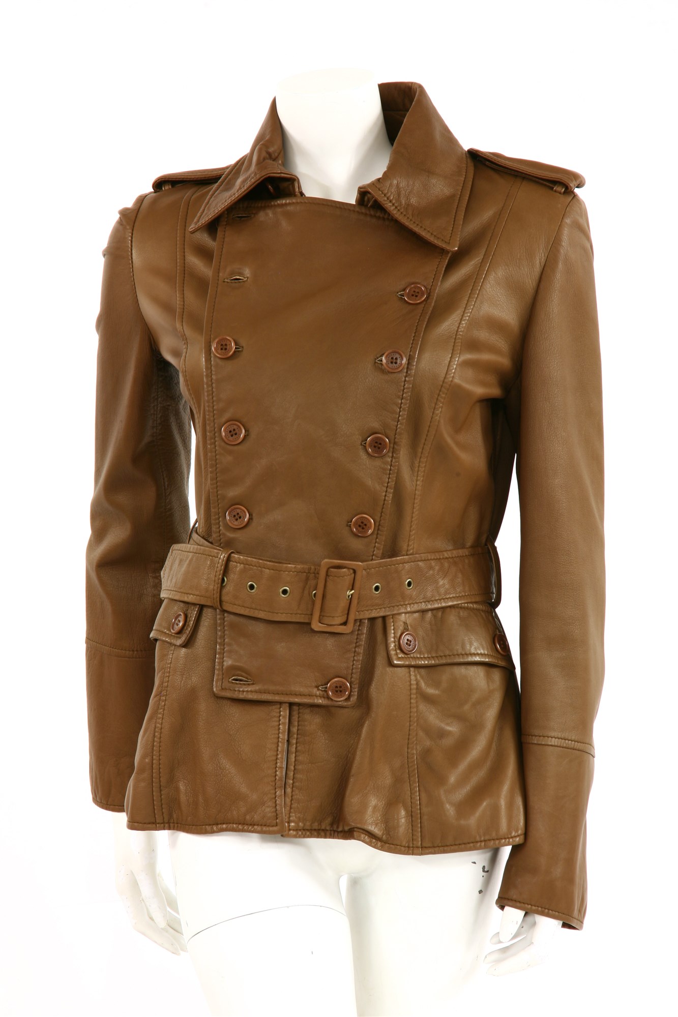 oak leather jacket