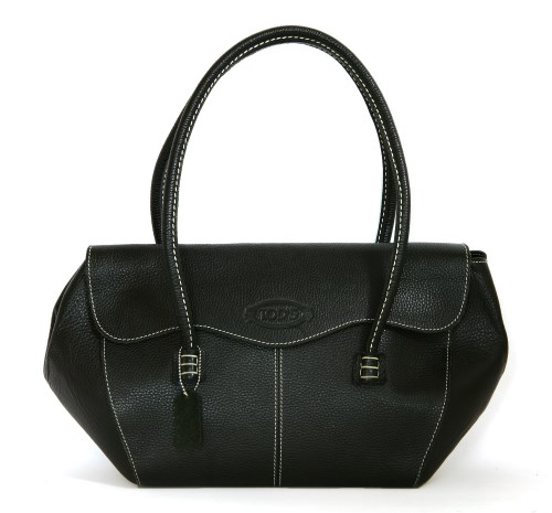 Lot 1030 - A Todd's black leather handbag