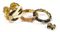 Lot 1528 - A gold-plated 'Knot of Heracles' bracelet