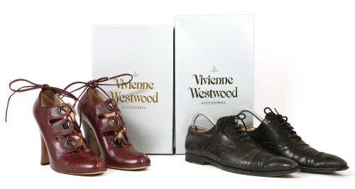 Lot 1423 - Two pairs of Vivienne Westwood shoes