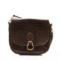 Lot 1237 - A Louis Vuitton St Cloud crocodile skin handbag