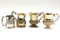 Lot 226 - A William IV silver christening cup