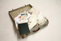 Lot 209 - Suitcase of stamps