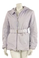 Lot 1324 - A Prada light grey zip front jacket
