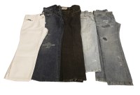 Lot 1328 - Dolce & Gabbana patchwork jeans