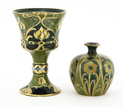 Lot 90 - A Moorcroft Macintyre Florianware vase