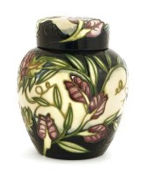 Lot 529 - A Moorcroft 'Tempest' ginger jar and cover