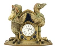 Lot 543 - A Cobridge 'Caught-In-Time' clock